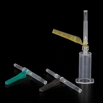 Blood Collection Needle With Safety Device